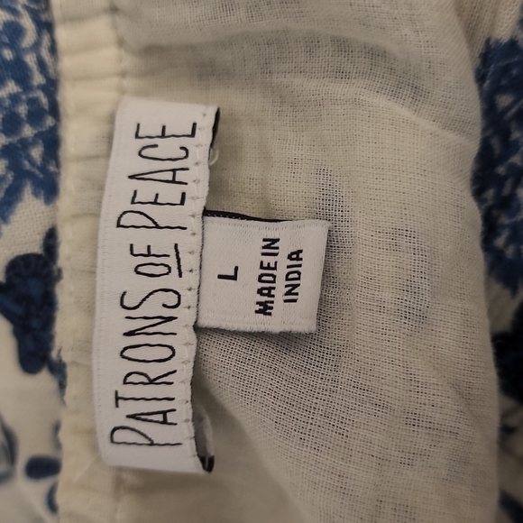 PATRONS OF PEACE SUMMER DRESS SIZE L - Picture 3 of 4